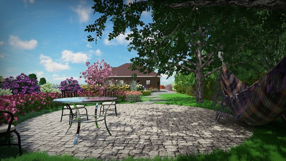 Projekt ogrodu , aranżacja terenu