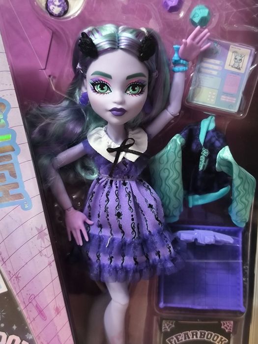 Лялька Монстер Хай Monster High Fearbook Twyla Твайла Книга страху