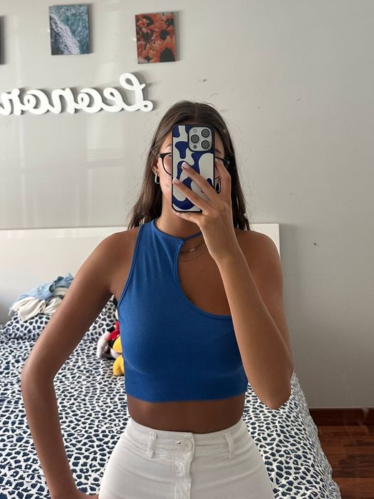 Top Azulão Shein