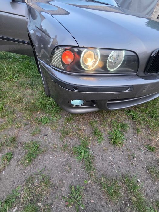 Zderzak Przedni Przód Maska BMW E39 M PAKIET LIFT 472/7 SterlingGrau