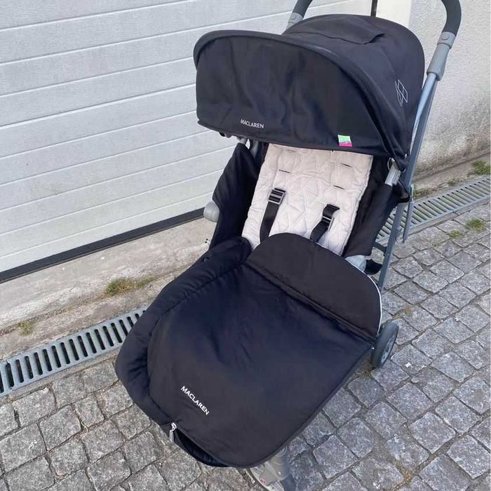 Carrinho de bebé Maclaren XLR + alcofa
