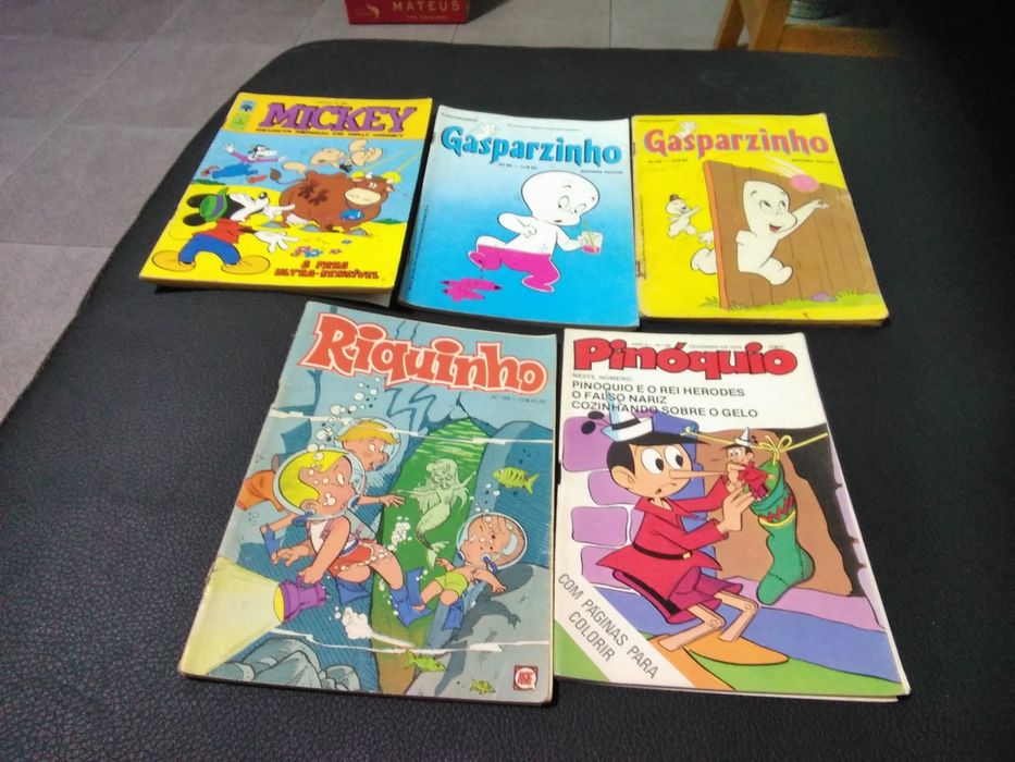 Lote "BD" 5 livros