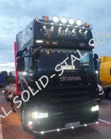 Orurowanie POD ZDERZAK  Scania S / R Next Generation POLEROWANE