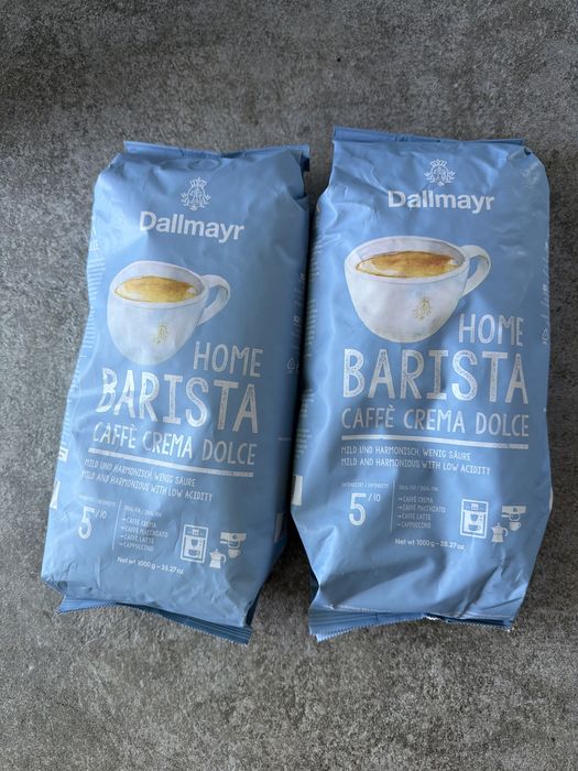 Kawa ziarnista dallmayr home barista caffe crema dolce 2 kg