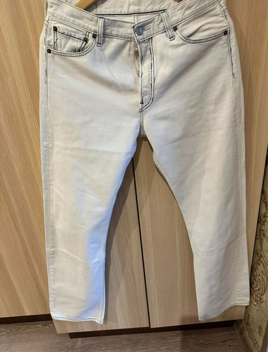 Джинси LEVIS 501 білого кольору