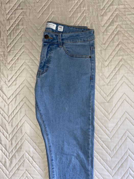 Calças azuis da bershka