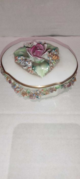 Caixa em Porcelana Decorativa da Artibus