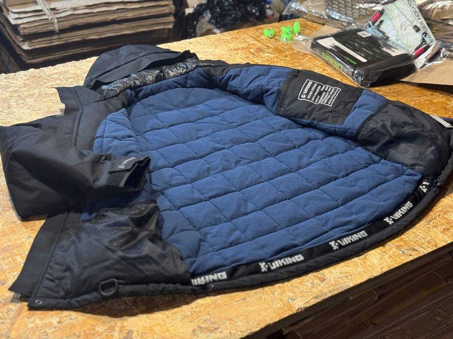 Куртка Viking Fishing Nord Storm 200g 10K Blacknavy/ Курточка зима -30
