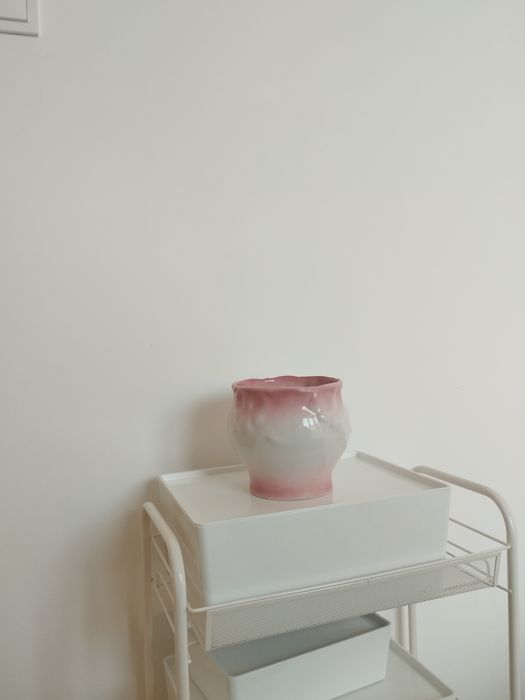 Vaso decorativo em cerâmica para plantas
