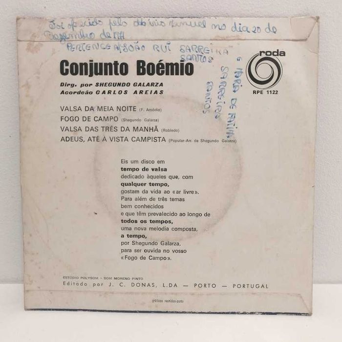 Conjunto Boémio  - Shegundo Galarza