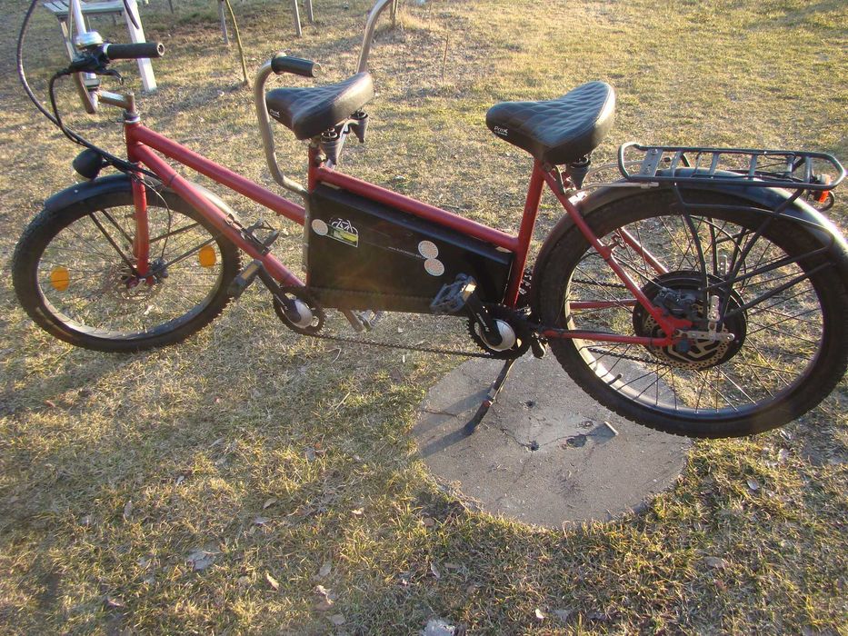 rower elektryczny dwu osobowy