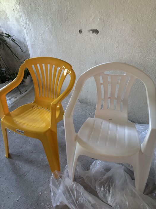 Fotele plastikowe ogrodowe