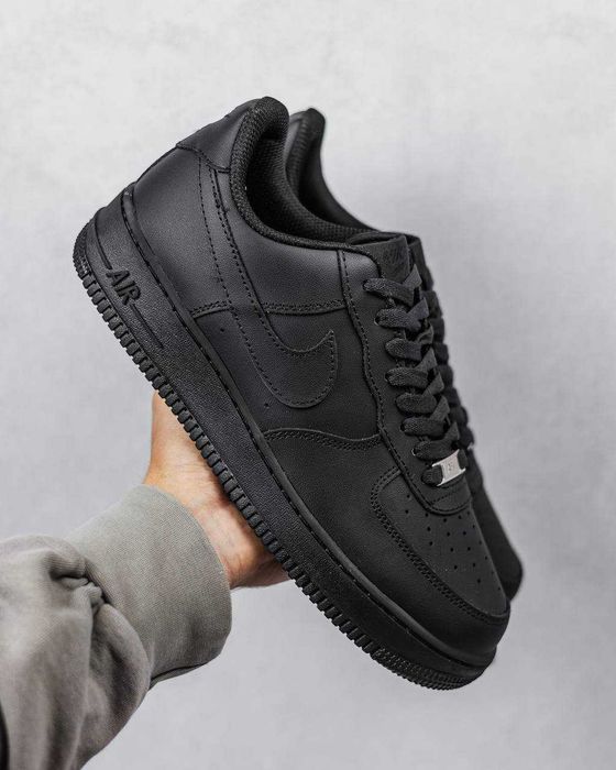 Чоловічі кросівки Nike Air Force 1 Low Black "NTR574" Розміри 40-45
