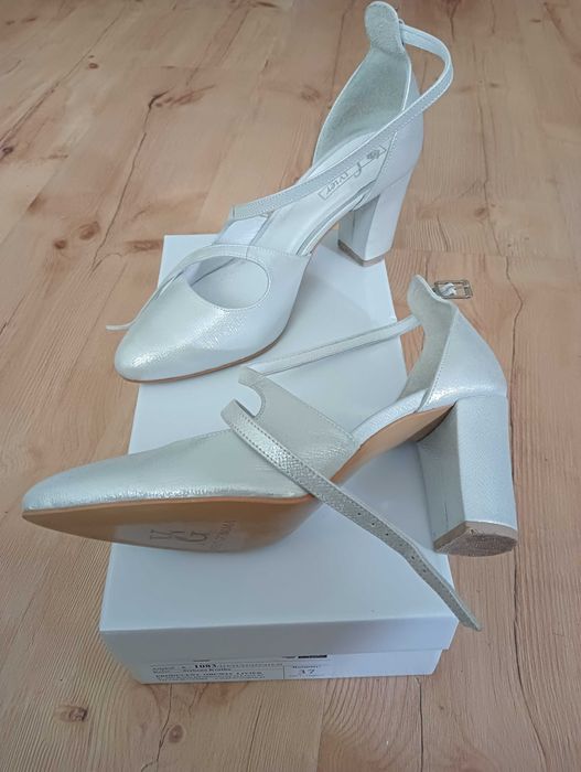 Buty ślubne, wyjściowe, eleganckie