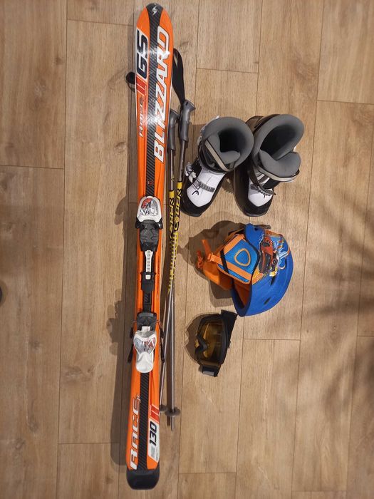 komplet narciarski 130 cm