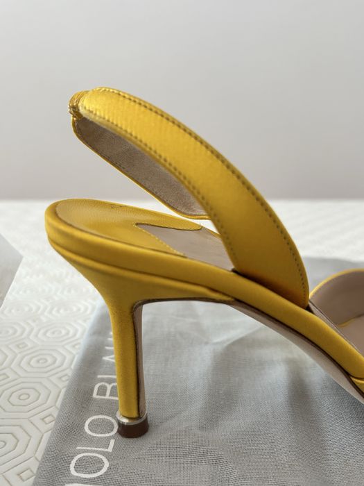 Manolo Blahnik sapatos salto