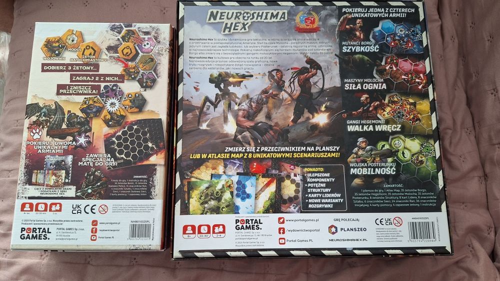Neuroshima hex plus battle gra plaszowa