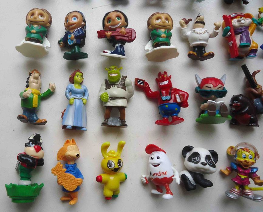 Игрушки из Киндер сюрприз Kinder Surprise, 75 шт