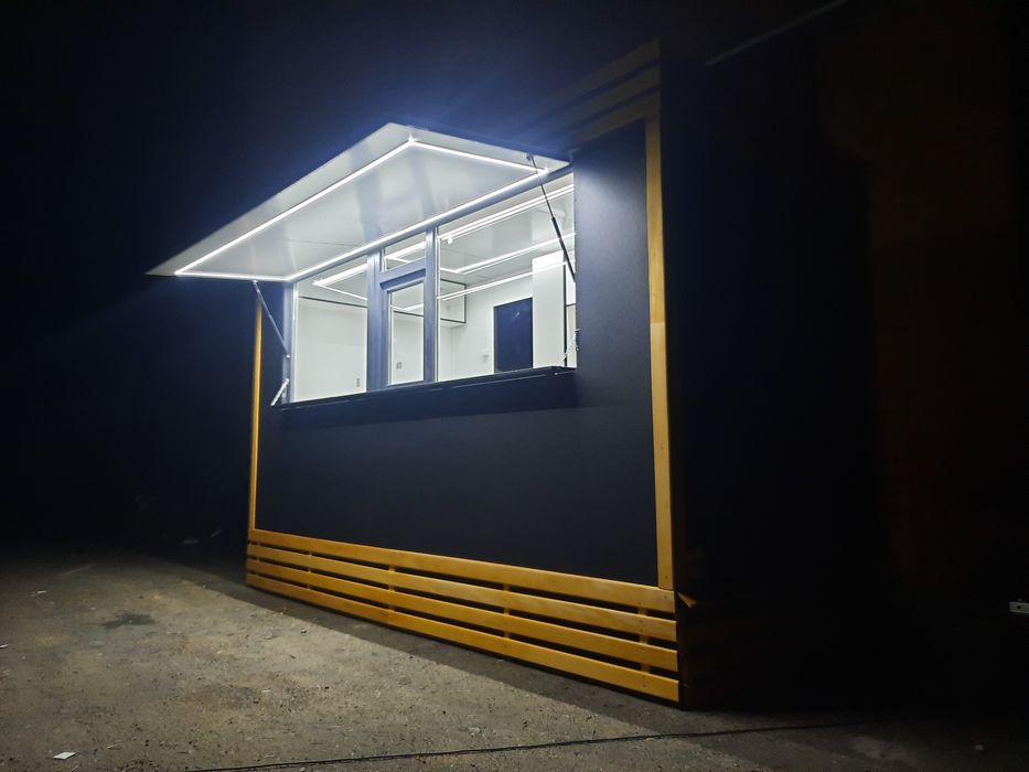 Торговий прицеп-кіоск, маф, фастфуд, кавярня, купава, кухня на колесах