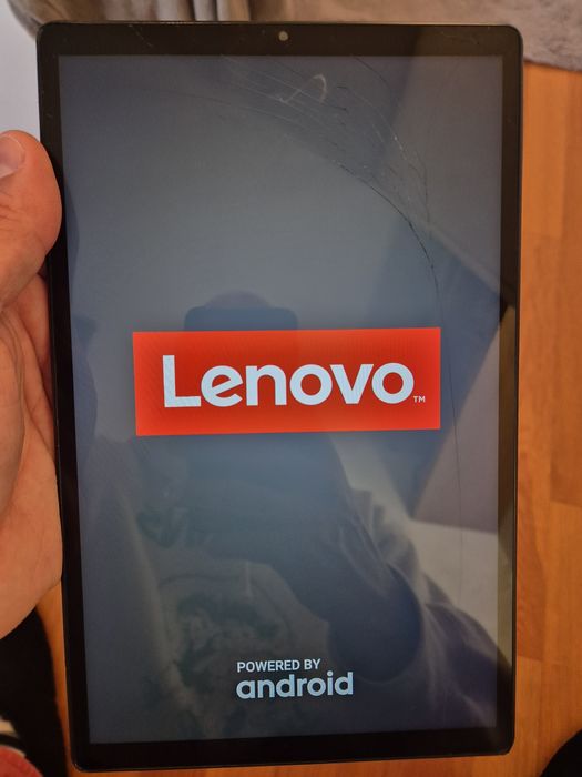 Tablet Lenovo 10,3 com colunas e Alexa