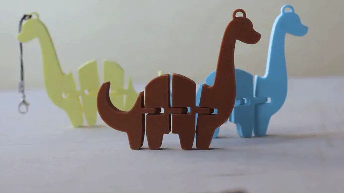 Porta-chaves Dinossauro Articulado