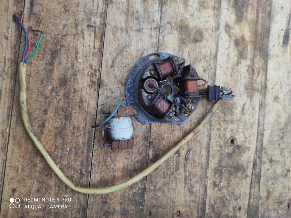 Iskrownik zapłon Romet Komar cewki stator wysyłka 7.91