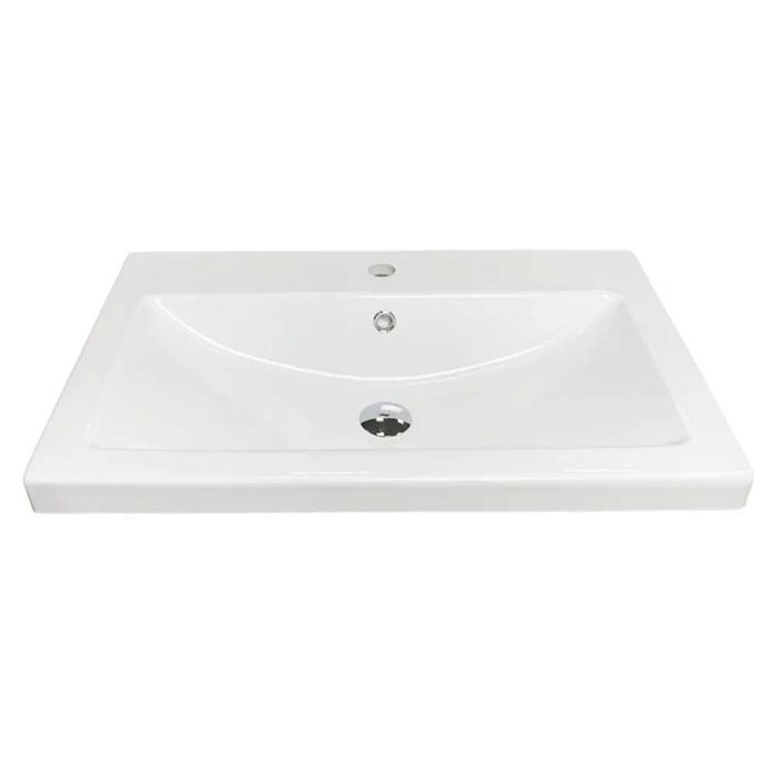 Тумба підвісна A2 DESIGN RENE 70 умивальником Cers Моноліт 70 см