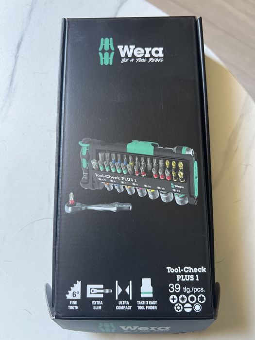 Zestaw kluczy Wera tool check plus 1
