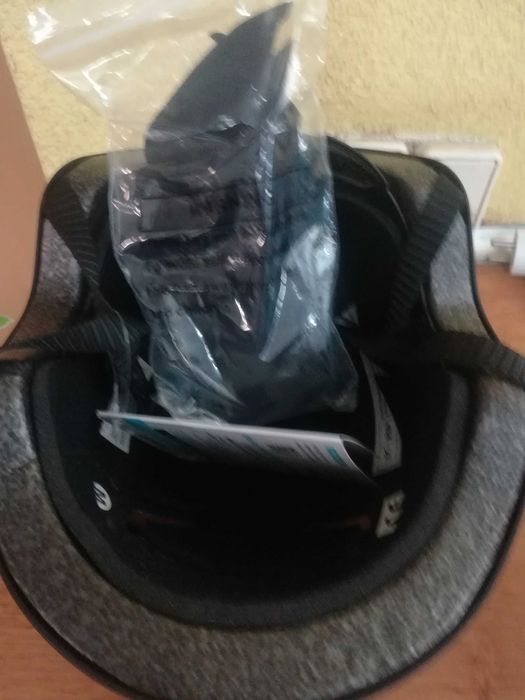 Kask Rowerowy Czarny Mat VIHIR CM1 R. S/M