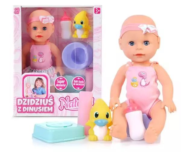 Lalka Natalia bobas do kąpieli 33 cm. Artyk. Nowy Produkt
