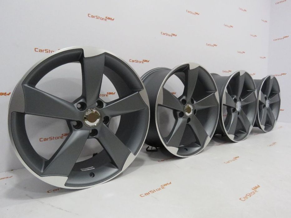 Jantes Look Audi Rotor 18 '' 8 et45 5x112 Antracite