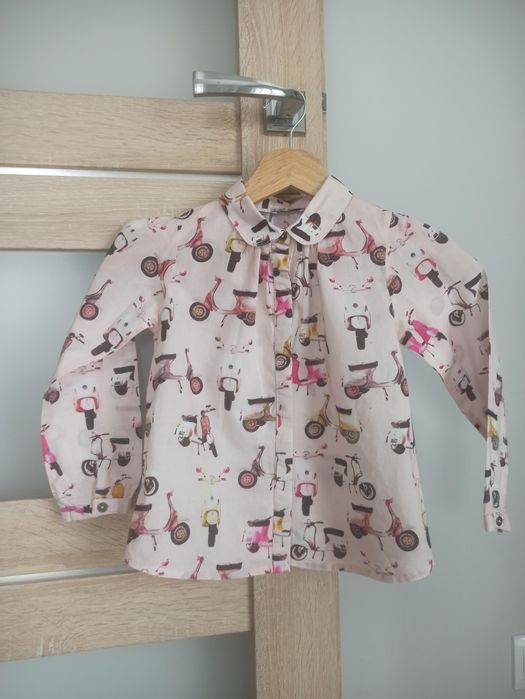 Koszula kolorowa dziewczynka r. 116