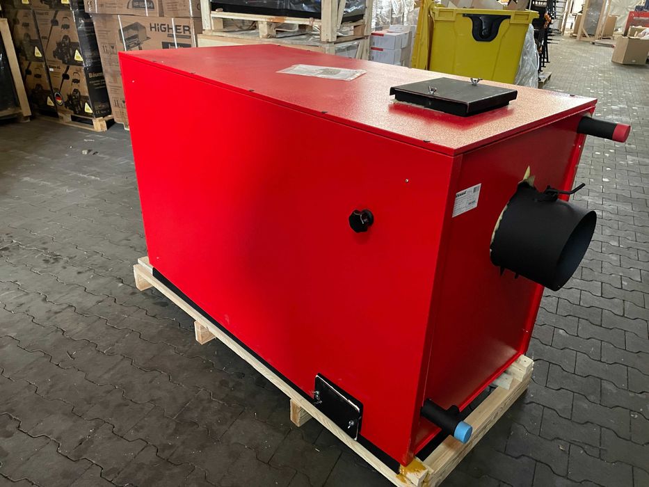 Piec na słomę i drewno TERMOMONT kocioł CO z płaszczem wodnym BTK 65kW