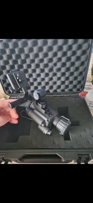 Прилад нічного бачення Ired-tech PVS-14 gen 3+, білий фосфор, FOM: 236