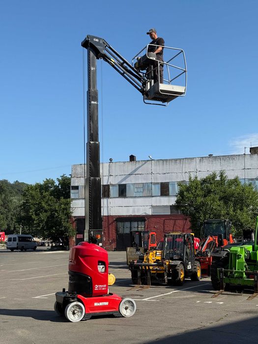 Вертикальний щогловий електричний підйомник MANITOU 100VJR 10 метрів