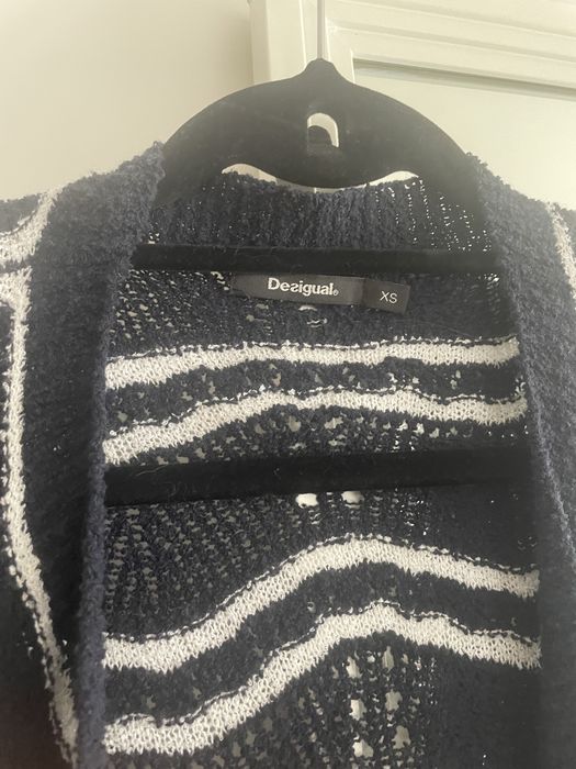 Kimono de malha Desigual tamanho XS
