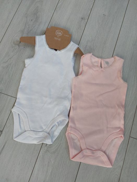 Body dla dziewczynki nowe dwupak cool club 86 92