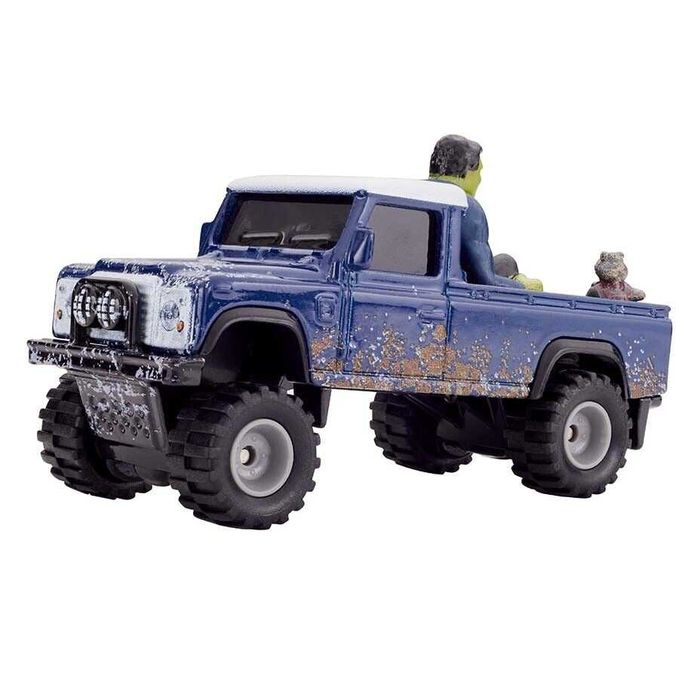 Hot Wheels Land Rover Defender  110 Pick Up - Hulk, Marvel SDCC - 2020