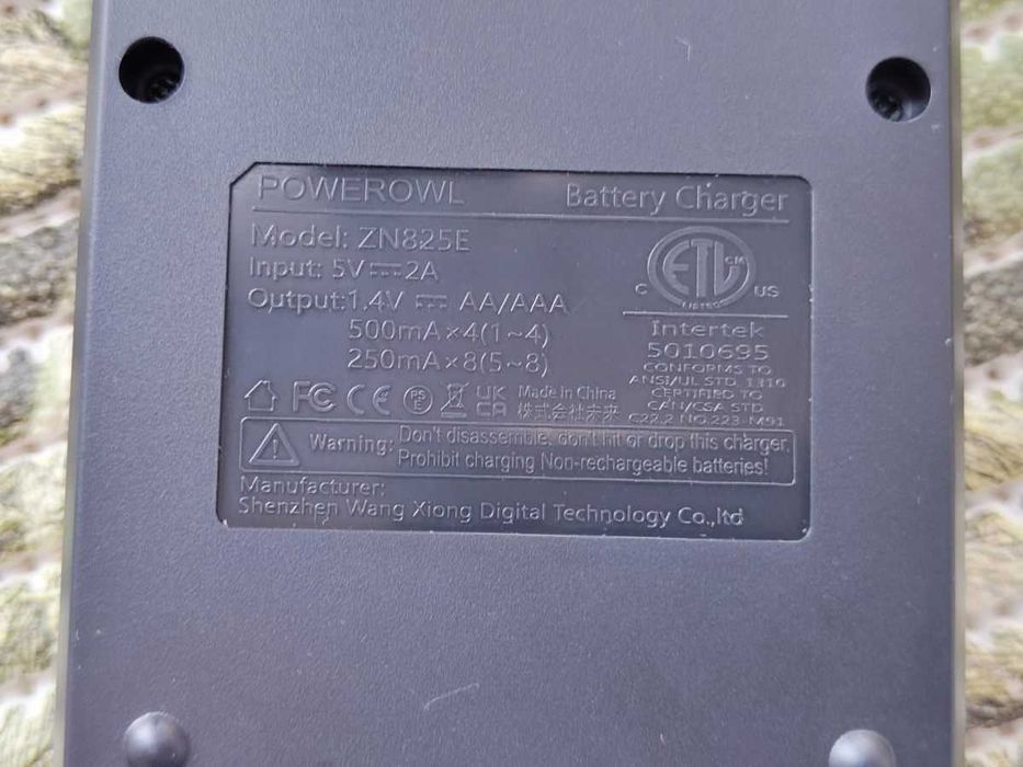 Зарядка АА/ААА на 8 слотов