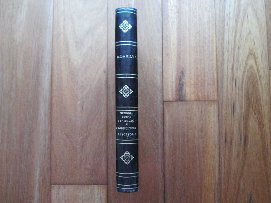 População e Agricultura de Portugal - 1868 - Livro Antigo Raro