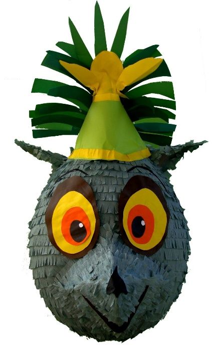 Pinata, piniata król Julian, Madagaskar