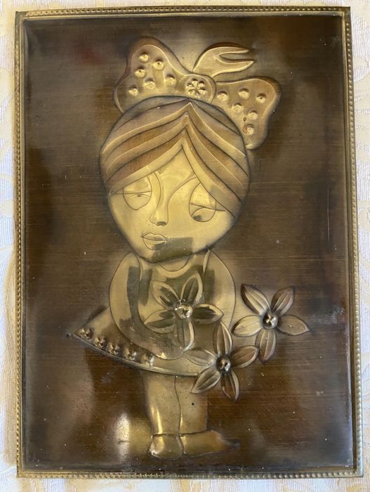 Чеканка часів ссср, мідний лист