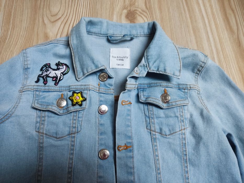 Kurtka jeansowa 134 Sinsay