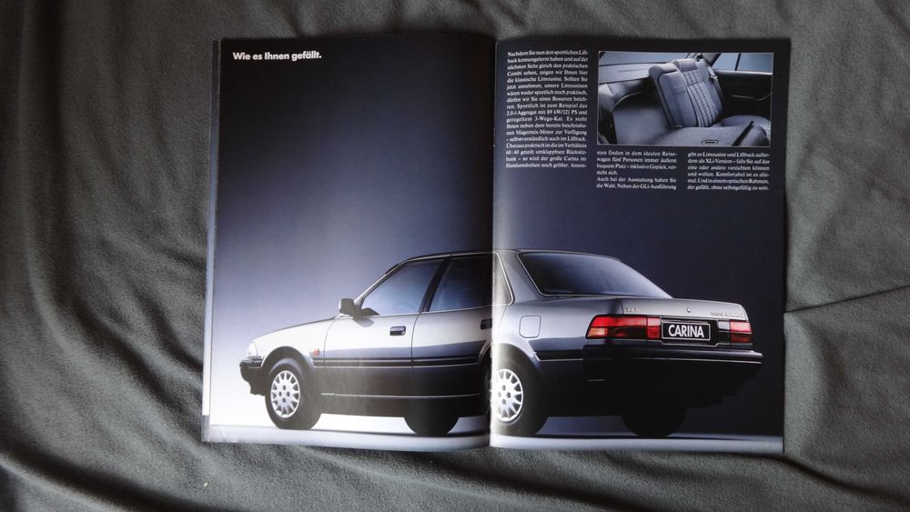 Prospekt Toyota Carina