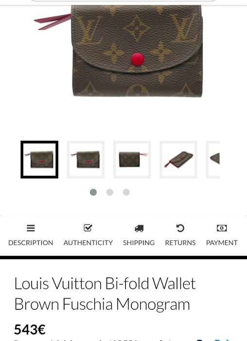Portfel damski LOUIS VUITTON Rosalie