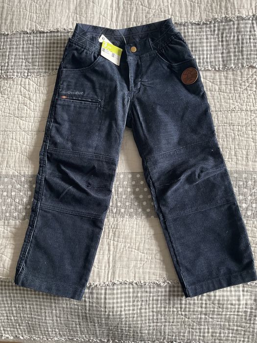 Spodnie Decathlon Quechua pant hike 500 warm kid r. 3 lata