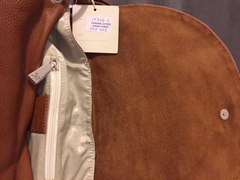 Сумка женская кожаная "Jacky & Celine". Италия.Новая,в упаковке.