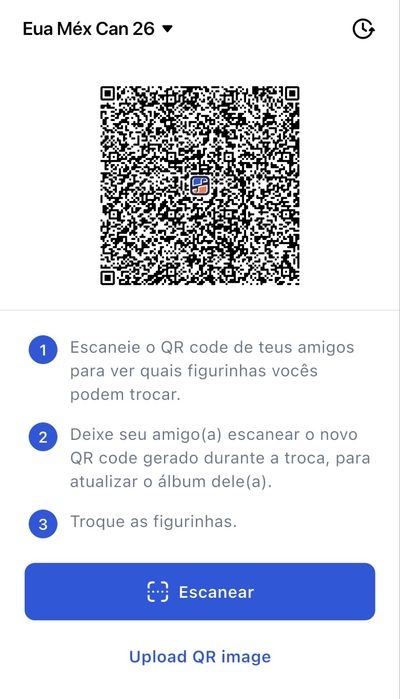 Troca de cromos mundial