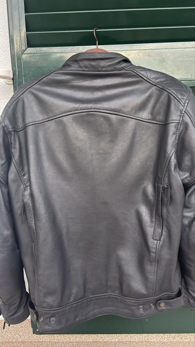 Casaco Pele ARMURE Moto Proteções L