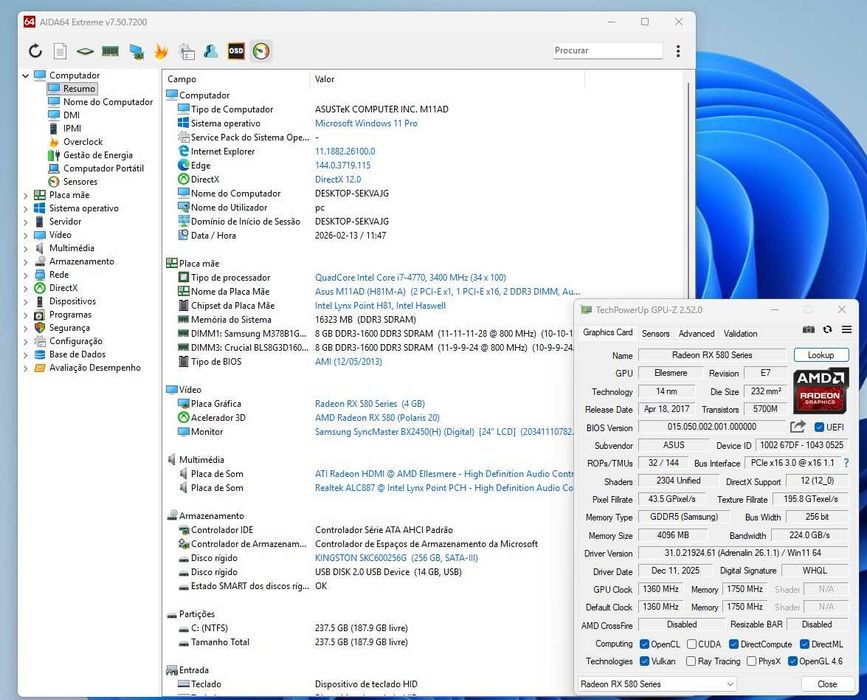 Torre Desktop Nox i7